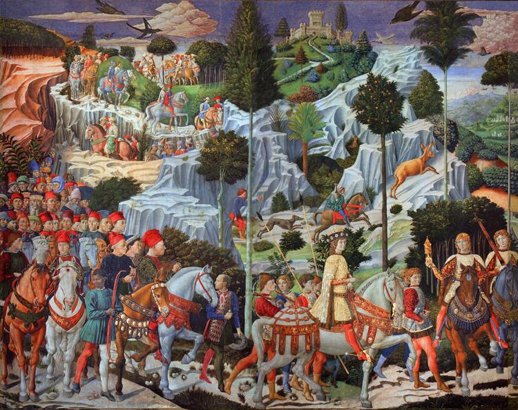 Benozzo Gozzoli The Journey of the Magi (nn03)